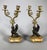 Traditional Pair of Gilt Bronze Sphinx Candelabra, Early 19th Century, Restoration Period For Sale - Image 3 of 6
