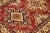 Bohemian Super Kazak Red/Beige Wool Rug - 4'1'' X 6'0'' For Sale - Image 4 of 10