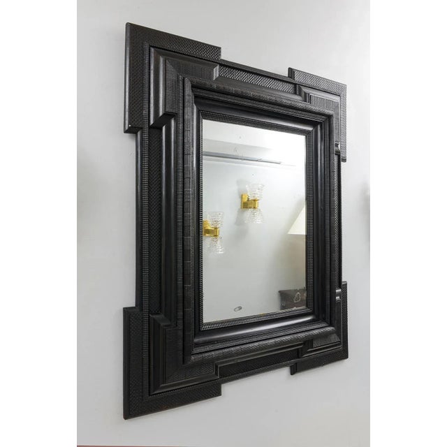 Northern Italian Hand-Carved Mirror in the Baroque Manner