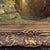 Wood 1930s Antique French Oil on Cardboard Painting, Signed, Framed For Sale - Image 7 of 11