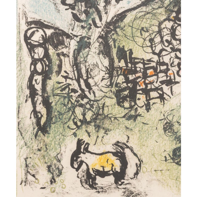 1970s Marc Chagall "Le Baou De St. Jeannet Ii" Lithograph, 1969 For Sale - Image 5 of 9
