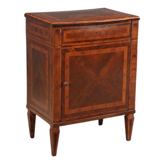 Neoclassical Nightstand Bar Cabinet For Sale