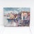 Renzo Piccoli, Porto Marino, Oil on Canvas For Sale - Image 6 of 6