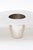 Lino Sabattini Vintage 1980's Lino Sabattini Comorana Silver Plate Sculptural Vase or Candle Holder For Sale - Image 4 of 7