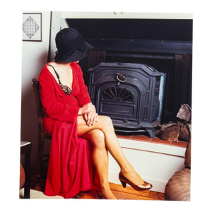 Anne Sager Seated Female Figure Photograph C-Print