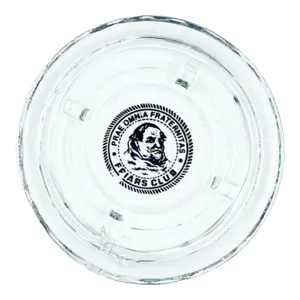 Vintage the Friars Club New York City Nyc Glass Ashtray Dish Comedy