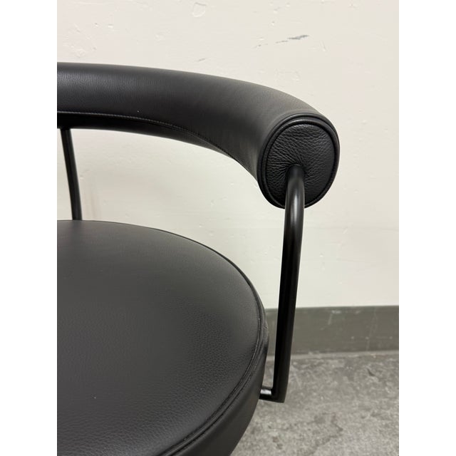 Charlotte Perriand for Cassina Lc7 Swivel Chair For Sale - Image 12 of 12