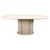 Vintage Travertine Oval Dining Table, 1970s For Sale - Image 15 of 15