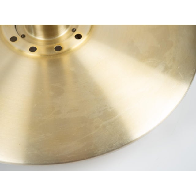 Metal Vintage Danish Pendant Lamp, 1980s For Sale - Image 7 of 12