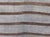 Vintage Turkish Kilim Rug With Soft Grey and Rich Brown Stripes 3'2 X 5'4 For Sale In Atlanta - Image 6 of 10