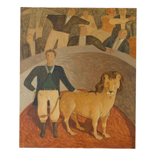 Alberto Gallerati, San Daniele, Oil on Canvas, 1970s For Sale