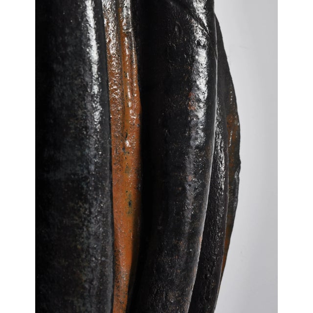 Ceramic Large Stoneware Wall Relief by Ole Bjørn Krüger, 1960s For Sale - Image 7 of 13