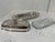 Antique Silver Plate Butter Dish With Glass Insert - From England For Sale - Image 4 of 8
