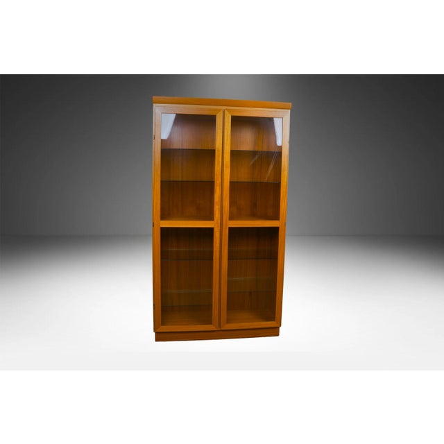 Danish Mid Century Teak Display Cabinet by Skovby For Sale - Image 13 of 18