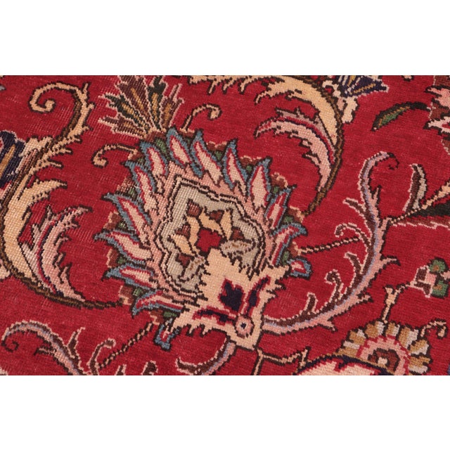 Textile Hand-Knotted Wool Area Rug 9.7x12.9 For Sale - Image 7 of 8