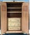 Brown Rustic Aspen Armoire Wardrobe For Sale - Image 8 of 8