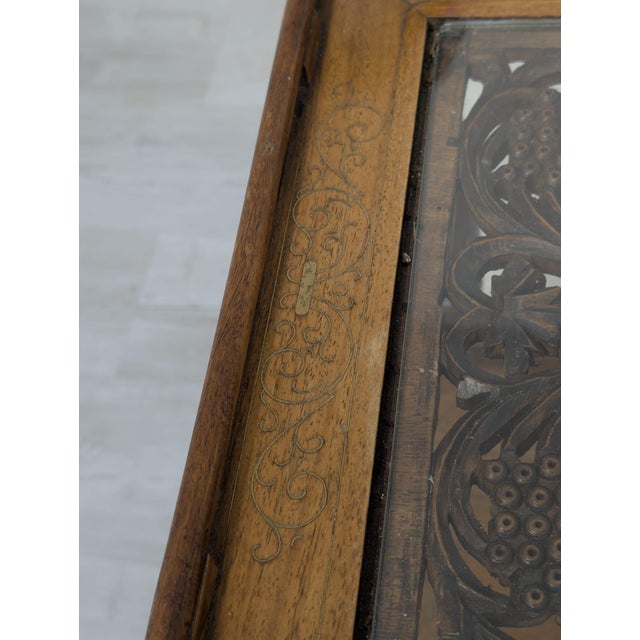 Historic Bar on Wheels with Carved Openwork Ballet For Sale - Image 9 of 15