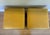 Custom Made Mustard Color Chenille Ottomans- A Set of 2 For Sale - Image 4 of 6
