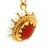 Etruscan Revival Italian Coral and Pearl Pendant in 18k Gold – Torre Del Greco, 1970s For Sale - Image 3 of 12