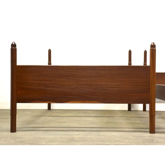 Danish Modern Teak Twin Beds - a Pair For Sale - Image 4 of 7