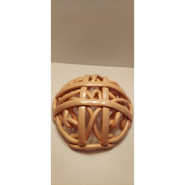 Ceramic 1960s Art Glass Bowl For Sale - Image 7 of 8