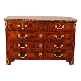 Louis XIV Chest of Drawers in Olive Marquetry, Dauphiné Region For Sale
