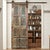 Antique Blue Carved Reclaimed Wood Barn Door – Vintage Architectural Accent 96x36 For Sale - Image 10 of 10