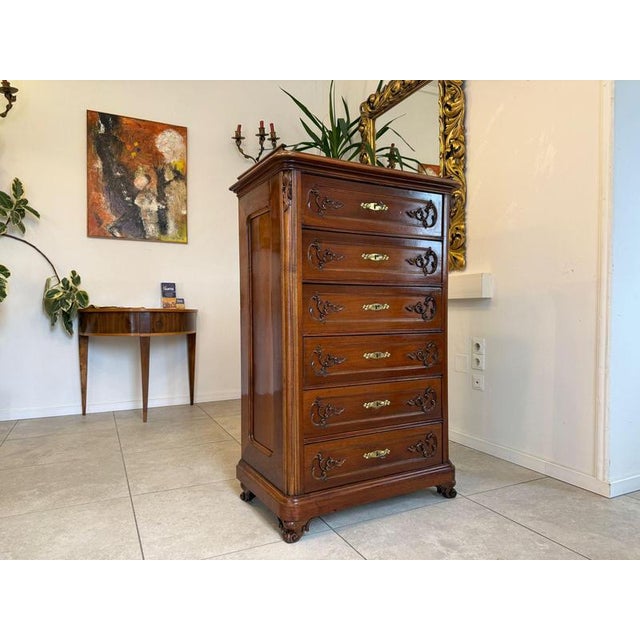 Chest of Drawers in Wood For Sale - Image 10 of 15