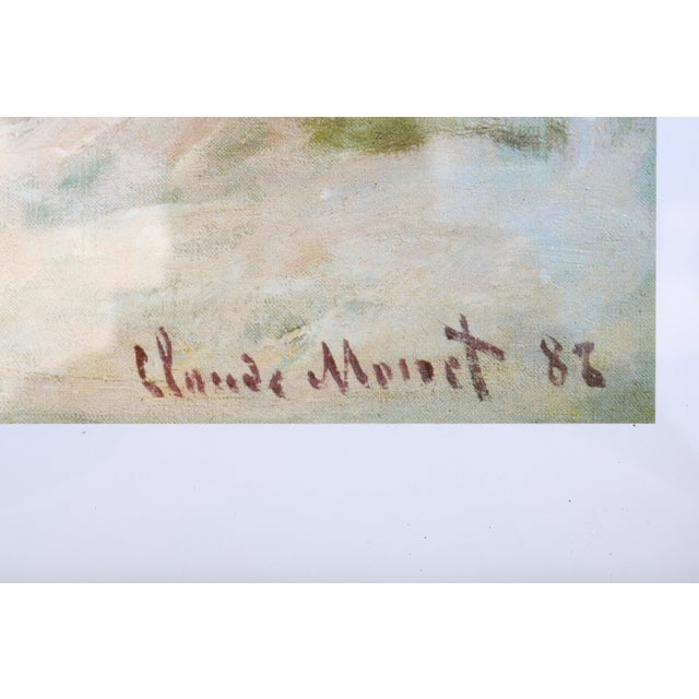 Claude Monet Path in the Wheat Fields at Pourville Impressionist Artwork Print For Sale - Image 15 of 16