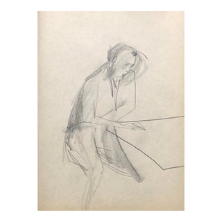 1950s Paul McCarron Figure Drawing For Sale