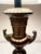 Late 20th Century Neoclassical Trophy Cup Urn Style Bronze & Black Lamp For Sale - Image 12 of 13