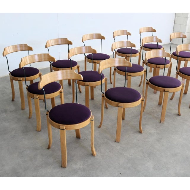 Vintage Danish Dining Chairs, 1970s, in Good conditions. Designed 1970 to 1979