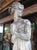 Neoclassical Large Carved Limestone Garden Statue From a Property in Nice, France, Circa 1860 For Sale - Image 3 of 15