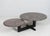 Sculptural granite and wood coffee table, Italy, 1980s. Solid construction made of granite and black wood. Dimensions...