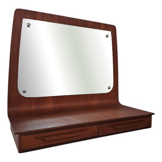 Mirror with Drawers by Johannes Anderson For Sale