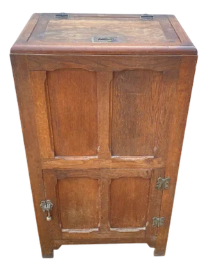 Fridge Cooler Bar in Oak, 1930s