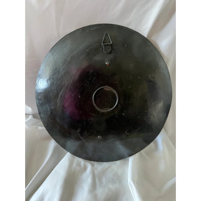 Mixed metal Peruvian art to hang on your wall. The detail on these plates is fantastic! Copper, Brass, and other metals...