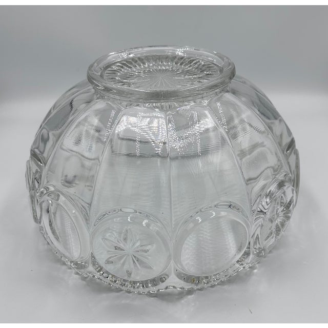1960s Tiffin-Franciscan l.e Smith Moon & Stars Punch Bowl, Large Under Plate & 10 Cups For Sale - Image 10 of 11