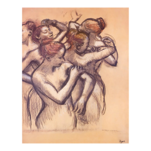 Edgar Degas Dancers Nude Study Limited Edition