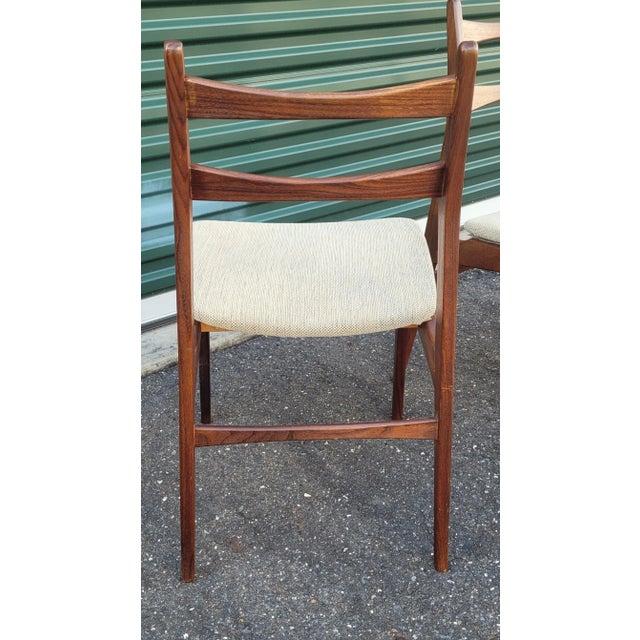 1960s Mid-20th Century Set of 6 Mid-Century Modern Dining Chairs For Sale - Image 5 of 14