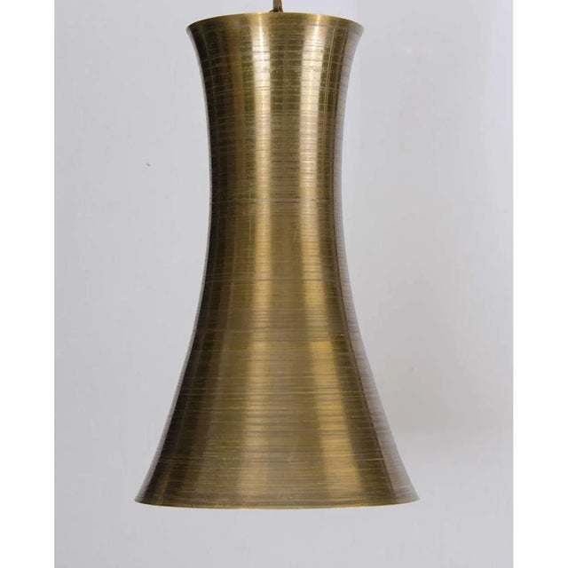 Bronze-Colored Hourglass Pendants, Set of 2 For Sale - Image 3 of 9