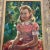 Original 18 x 24 painting on canvas board unsigned Overall size with vintage carved wood frame with finished corners &...