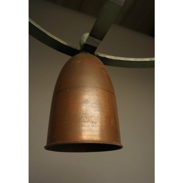 Bossche School Ceiling Chandelier Light, 1950s For Sale - Image 6 of 14