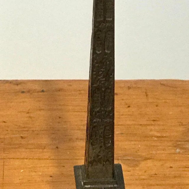 Late 19th Century Grand Tour Models of Trajan's Column & Cleopatra's Needle, a Pair For Sale - Image 9 of 13