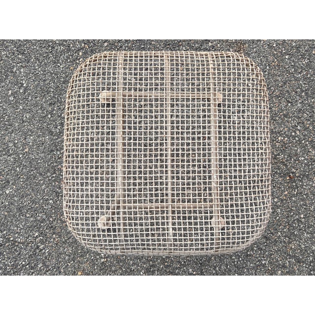 White Mid 20th Century Russell Woodard Sculptura Footstool Ottoman, Attributed For Sale - Image 8 of 12
