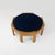 Mitzi coffee table, octagonal, in briarwood and black velvet by Hans Hollein for Poltronova, 1981. Mitzi coffee table with...