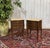 1960s Louis XV Style Bedside Tables in Rosewood and Oak with Marble Tops, 1960s, Set of 2 For Sale - Image 5 of 12