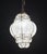 Glass Set of 2 Amazing Venetian Lantern in Murano Reticello Glass, 1950s For Sale - Image 7 of 13