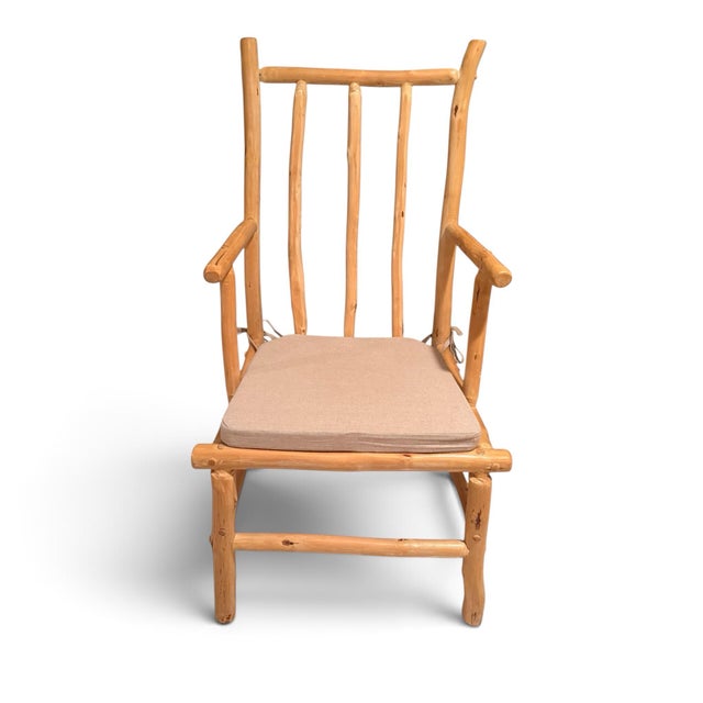 Rustic Branch Dining Chairs- A Set of 5 For Sale - Image 9 of 9