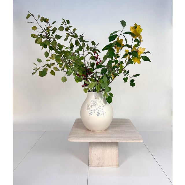 Large Perforated Limited Edition Ceramic Vase by Hella Jongerius for Ikea, Sweden, 2005 For Sale - Image 11 of 17